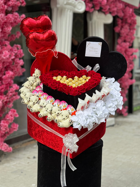 Aşk Dolu Çikolata Gül Kutusu ❣️