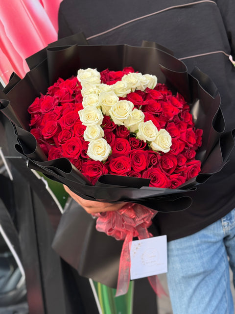 SPECIAL ROSE DESIGN FOR EVERY LETTER ❤️‍🔥