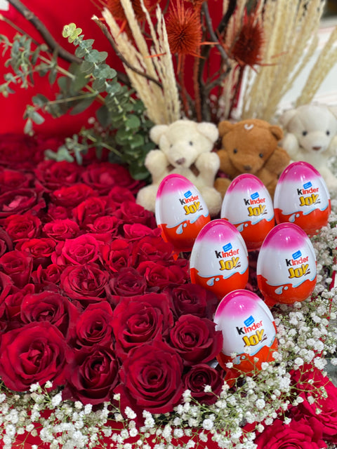 CANLI GÜLDEN 50 CM KUTU TASARIMI 😍