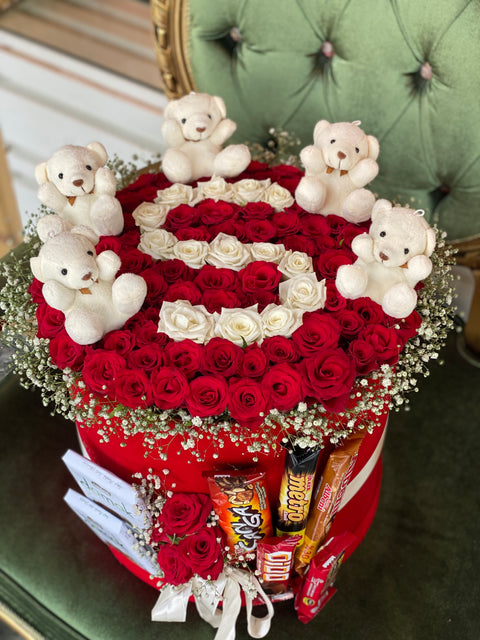 KUTUDA AYICIK AŞK,ı GÜL İLE 👒