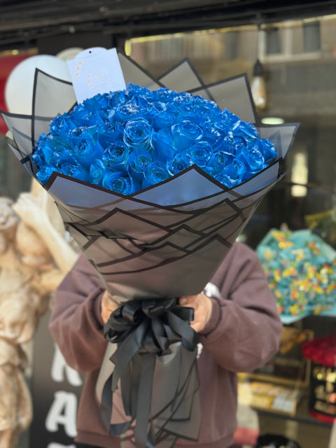101 BLUE ROSES 💙