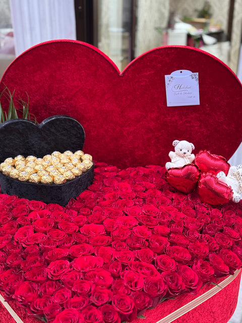 75 CM DEV KALP KUTU — VIP AŞK TASARIMI