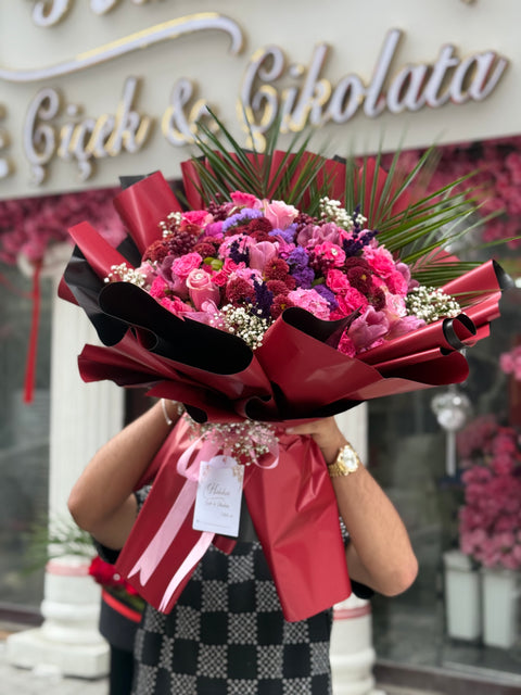 Özel Renk Tasarımı, Her özel anıya Yakışan mis kokulu buket 💐