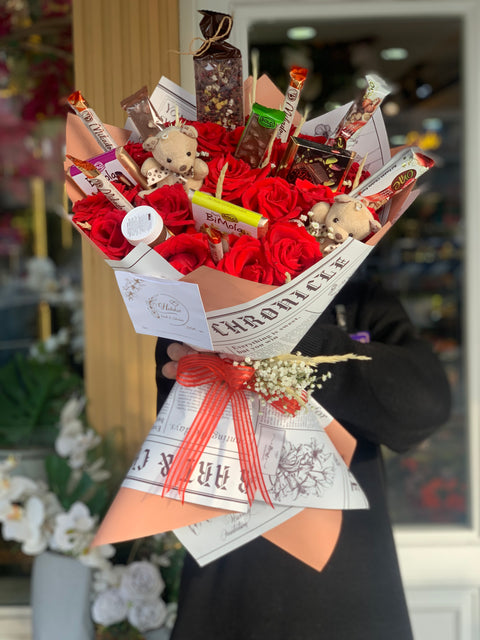 DELICIOUS CHOCOLATE AND ROSE ❤️