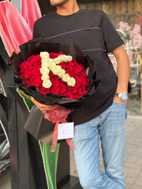 SPECIAL ROSE DESIGN FOR EVERY LETTER ❤️‍🔥