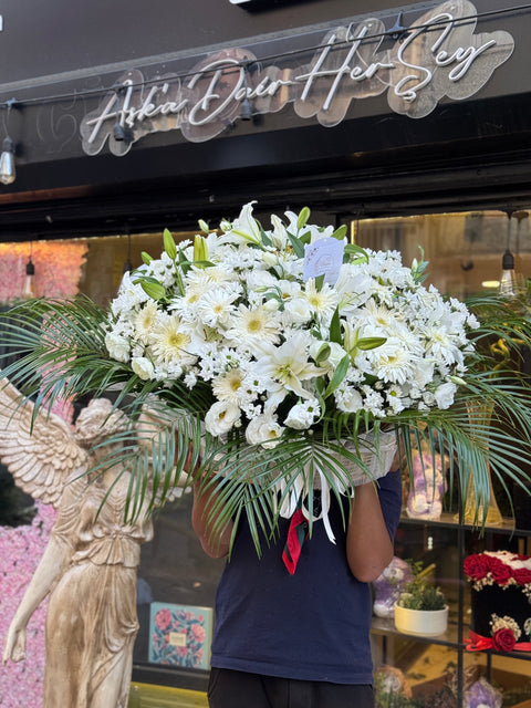 DAISY IN A GIANT BASKET 🌼