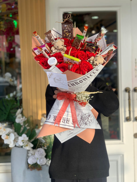 DELICIOUS CHOCOLATE AND ROSE ❤️