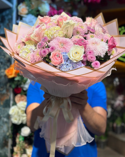 ELMAS DETAYLI PEMBE SÜRPRİZ💕