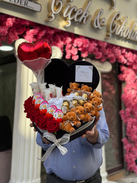 Bir Kutu çiçek Çikolata ile Güzelleşsin.