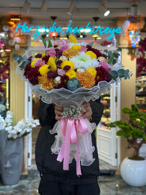 İTHAL ÖZEL TASARIM BUKET 🍸