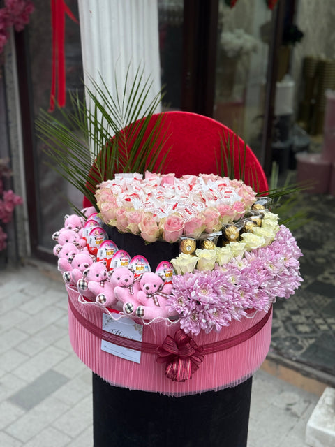 💖 LÜKS TASARIM 50 CM ÖZEL KUTU 💖 canlı