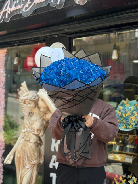 101 BLUE ROSES 💙