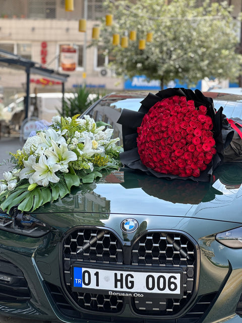 101 GIANT ROSES BOUQUET ❣️