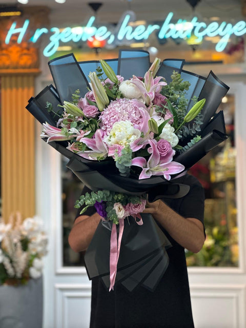 PASTEL RENKLİ BUKET 💐