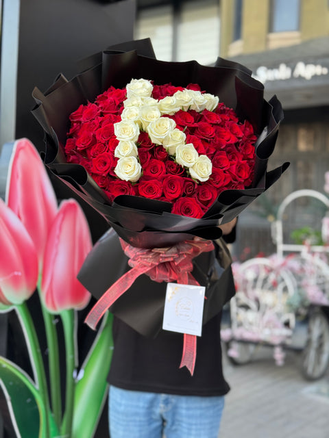 SPECIAL ROSE DESIGN FOR EVERY LETTER ❤️‍🔥