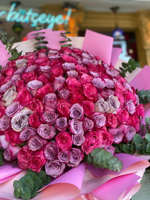 101 LILAC ROSES 💞