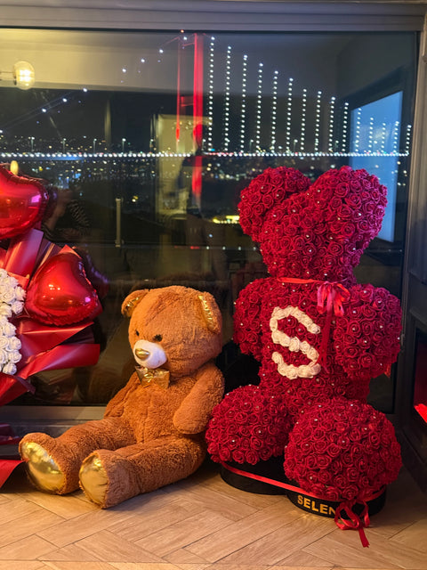 AŞKIN EN GÖRKEMLİ HEDİYE SETİ ❤️🌹🧸 3 Ü BİR ARADA