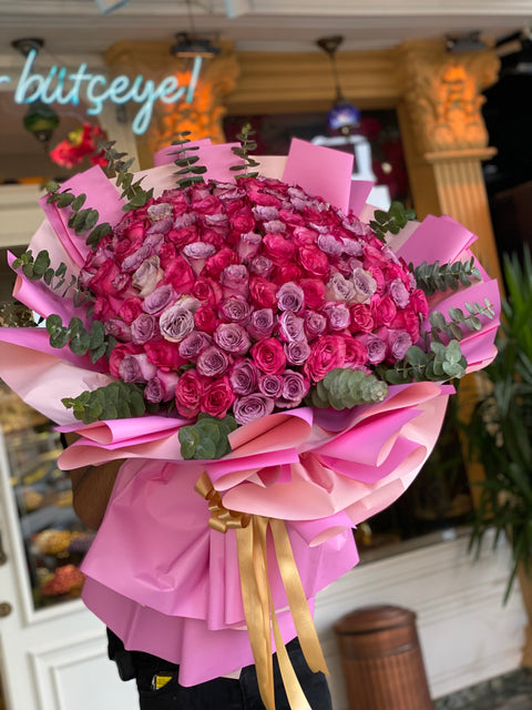 101 LILAC ROSES 💞