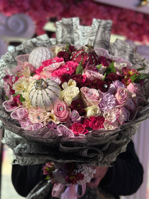 Işıltılı Zarafet – Özel Tasarım Lüks Buket