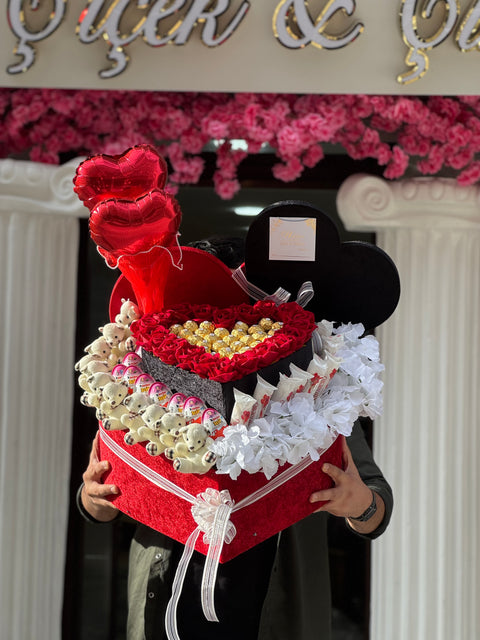 Aşk Dolu Çikolata Gül Kutusu ❣️