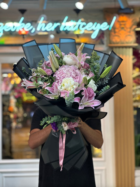 PASTEL RENKLİ BUKET 💐