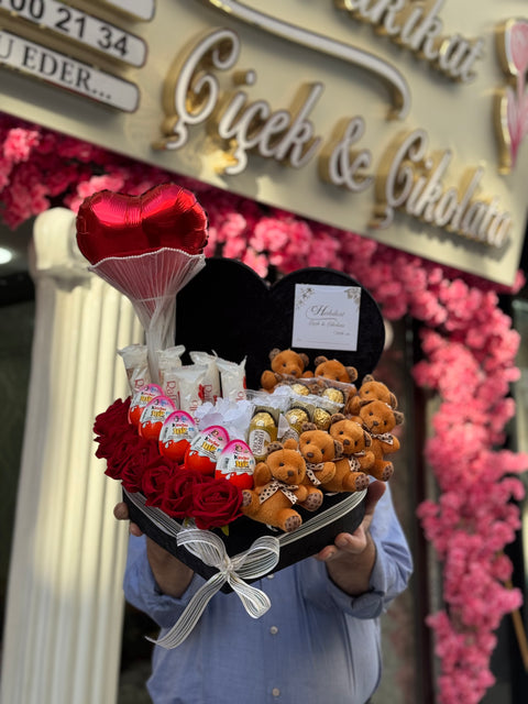 Bir Kutu çiçek Çikolata ile Güzelleşsin.